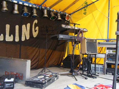 Recuerdo del grupo Trávelling en Ribono, fotografía 2